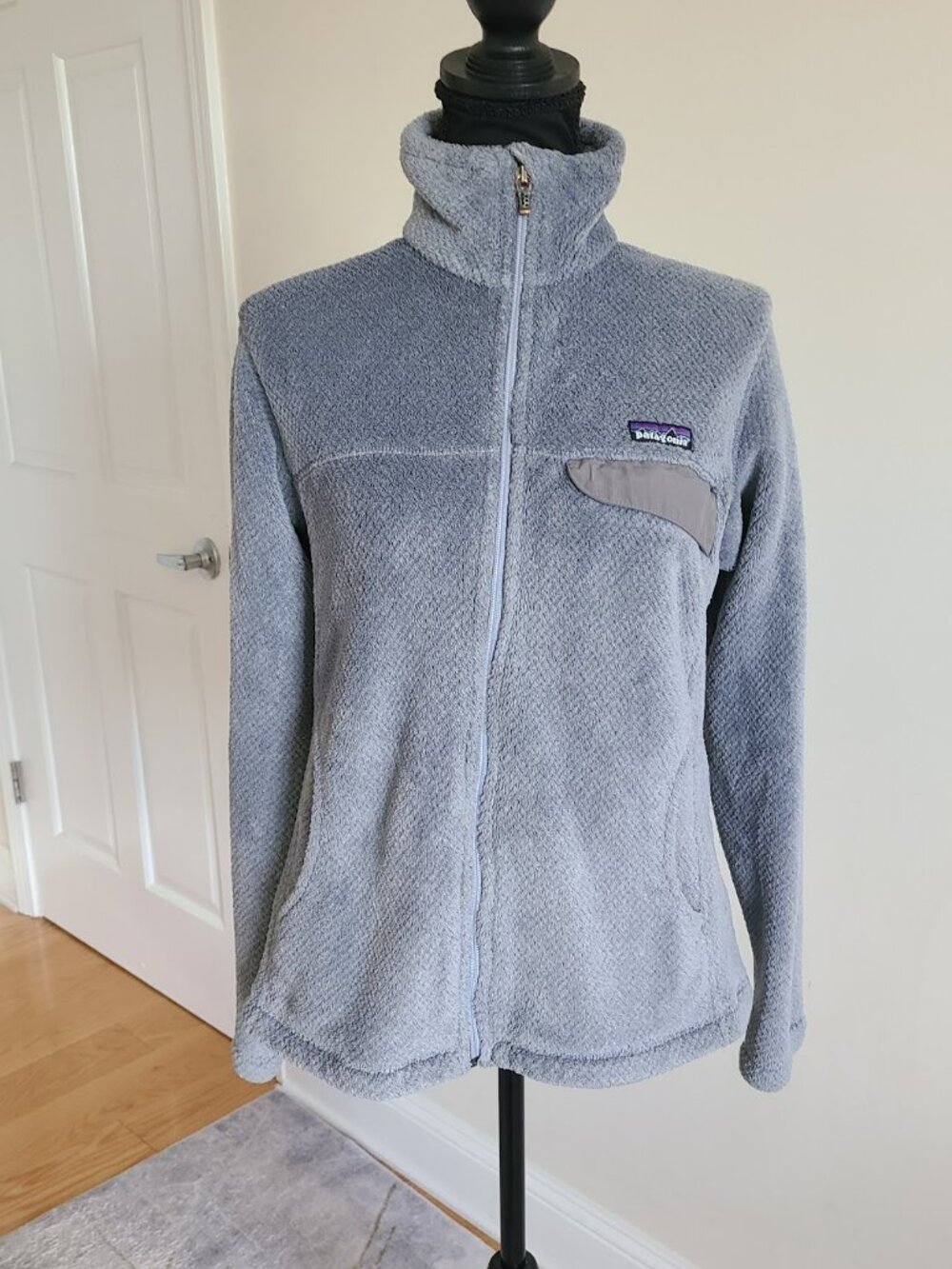 Vintage Patagonia Re-Tool Fleece Jacket Women’s M Polartec Thermal Pro Gray